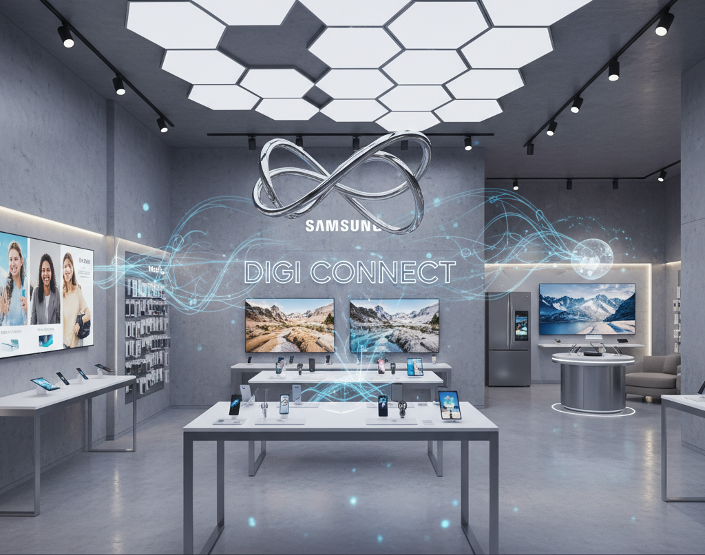 Digi Connect Samsung Experience Store Interior